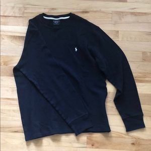 Polo Waffle Shirt - Long Sleeve